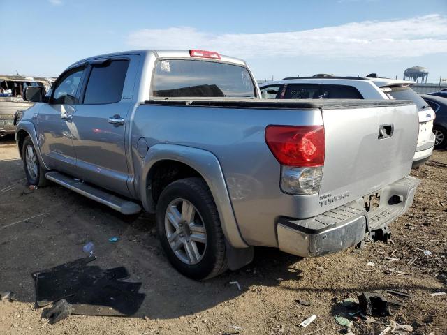 5TFEV58148X047584 - 2008 TOYOTA TUNDRA CREWMAX LIMITED SILVER photo 2