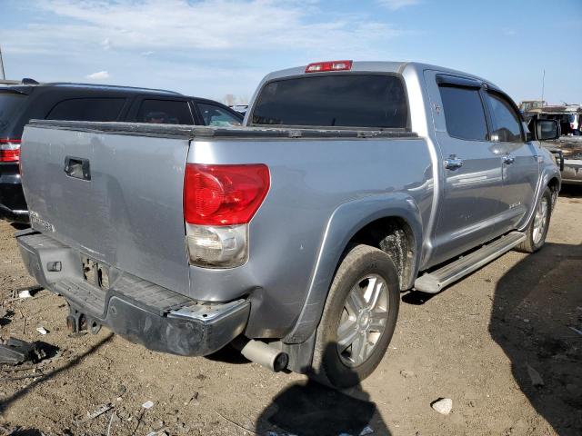 5TFEV58148X047584 - 2008 TOYOTA TUNDRA CREWMAX LIMITED SILVER photo 3