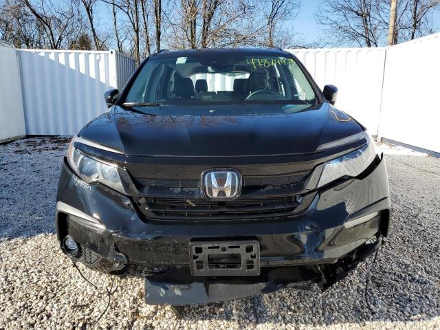 5FNYF6H21NB050845 - 2022 HONDA PILOT SE BLACK photo 5