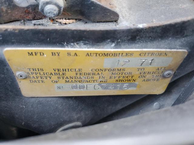 00FC7416 - 1972 CITR DS21 SILVER photo 12