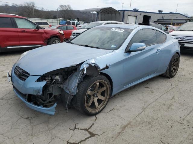 KMHHU6KH8AU026980 - 2010 HYUNDAI GENESIS CO 3.8L BLUE photo 1