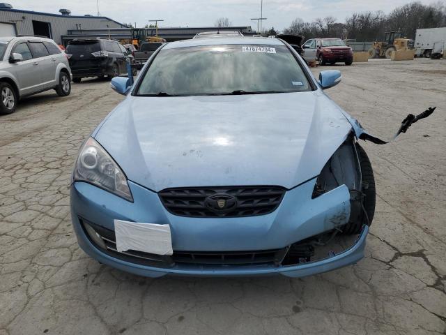 KMHHU6KH8AU026980 - 2010 HYUNDAI GENESIS CO 3.8L BLUE photo 5