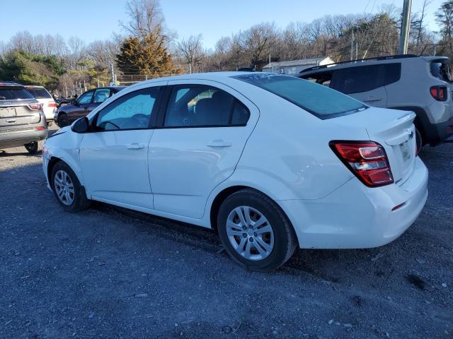 1G1JB5SH1J4104515 - 2018 CHEVROLET SONIC LS WHITE photo 2