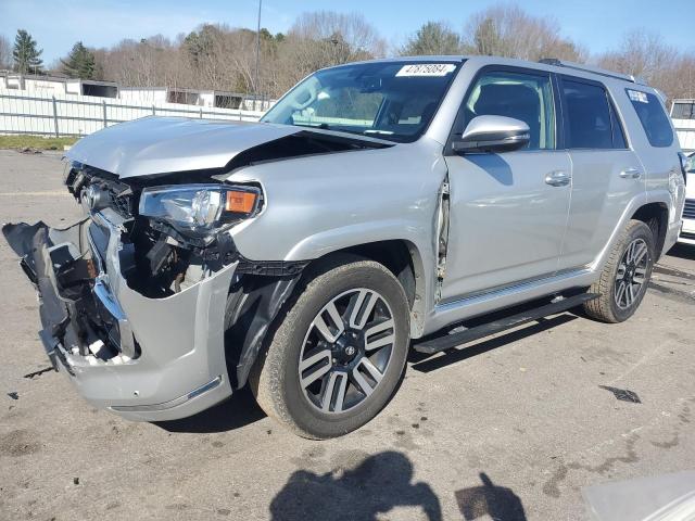 JTEBU5JR8E5191728 - 2014 TOYOTA 4RUNNER SR5 SILVER photo 1