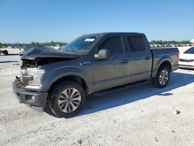 1FTEW1EP8HFC81540 - 2017 FORD F150 SUPERCREW GRAY photo 1