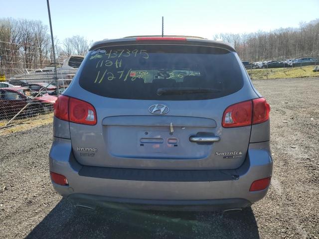 5NMSH73E78H220670 - 2008 HYUNDAI SANTA FE SE GRAY photo 6