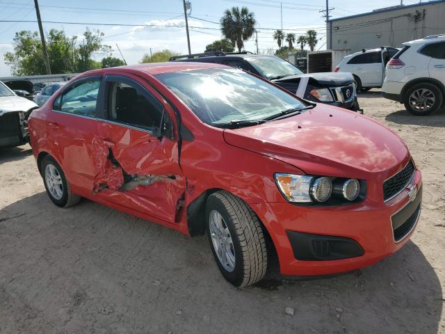 1G1JC5SH3C4104564 - 2012 CHEVROLET SONIC LT RED photo 4