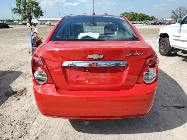 1G1JC5SH3C4104564 - 2012 CHEVROLET SONIC LT RED photo 6