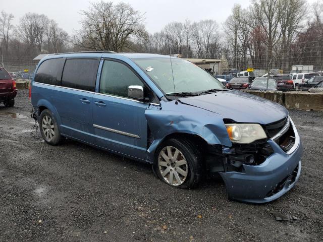 2A4RR8DG6BR781256 - 2011 CHRYSLER TOWN & COU TOURING L BLUE photo 4