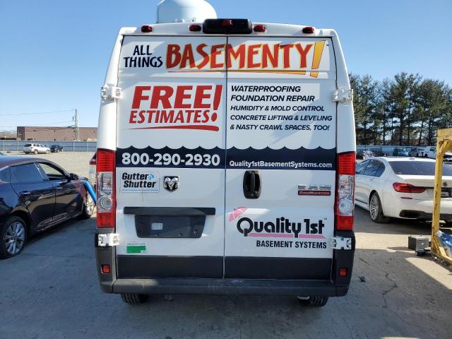 3C6LRVDG1ME576952 - 2021 RAM PROMASTER 2500 HIGH თეთრი ფოტო 6