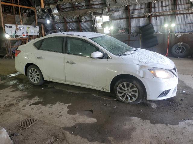 3N1AB7AP9KY379160 - 2019 NISSAN SENTRA S WHITE photo 4