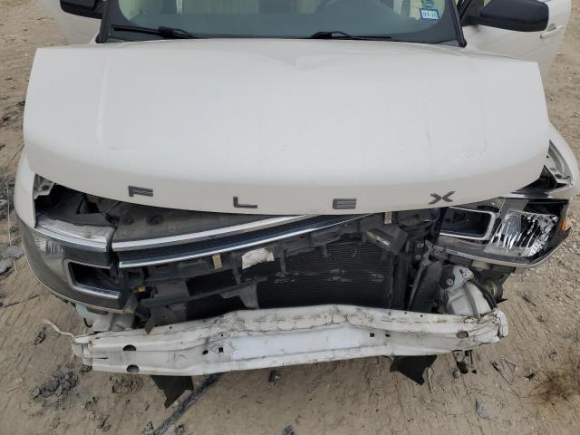 2FMGK5C81DBD31242 - 2013 FORD FLEX SEL WHITE photo 12