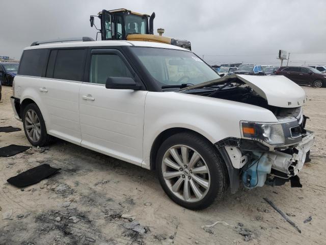 2FMGK5C81DBD31242 - 2013 FORD FLEX SEL WHITE photo 4