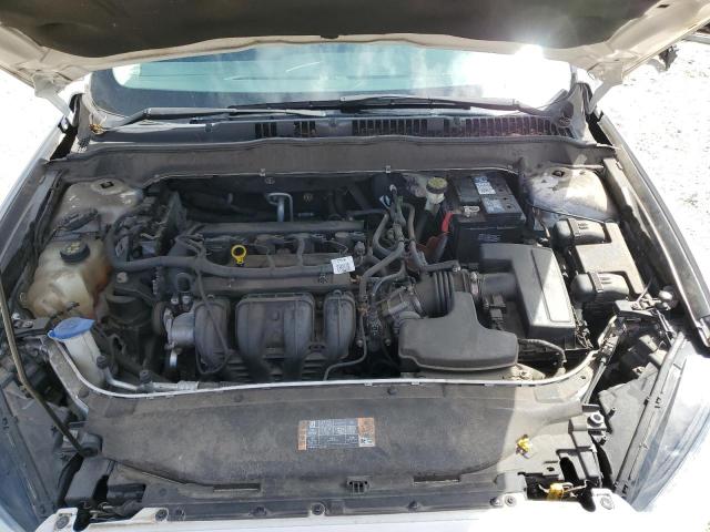 1FA6P0H73E5362721 - 2014 FORD FUSION SE WHITE photo 11