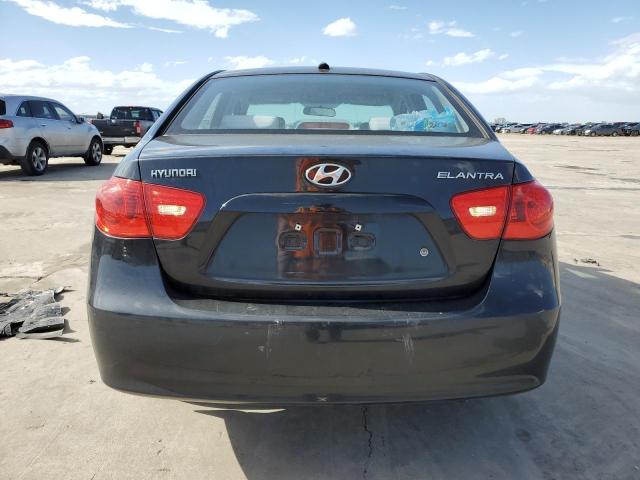 KMHDU46D28U333582 - 2008 HYUNDAI ELANTRA GLS BLACK photo 6