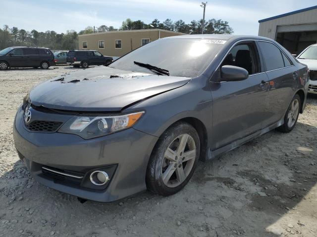 4T1BF1FK6EU396307 - 2014 TOYOTA CAMRY L GRAY photo 1