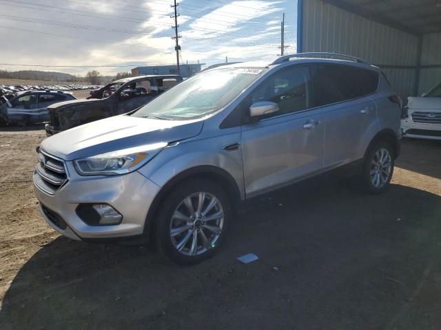 1FMCU0J96HUC56223 - 2017 FORD ESCAPE TITANIUM SILVER photo 1