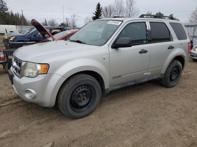 1FMCU93178KA12359 - 2008 FORD ESCAPE XLT SILVER photo 1