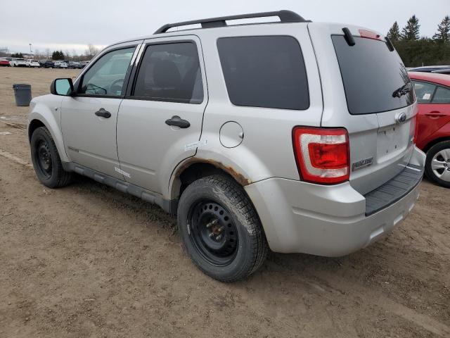 1FMCU93178KA12359 - 2008 FORD ESCAPE XLT SILVER photo 2