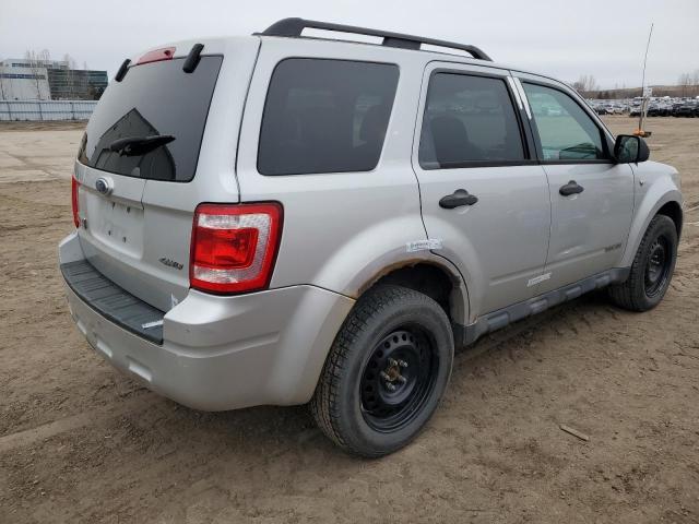 1FMCU93178KA12359 - 2008 FORD ESCAPE XLT SILVER photo 3