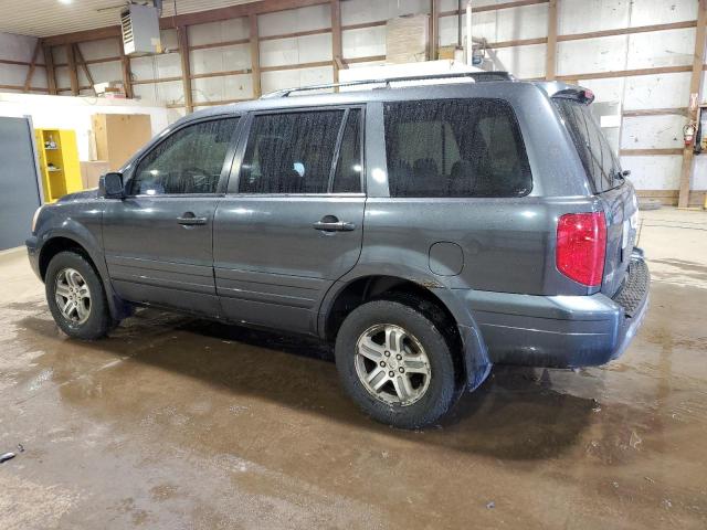 2HKYF18454H575590 - 2004 HONDA PILOT EX GRAY photo 2