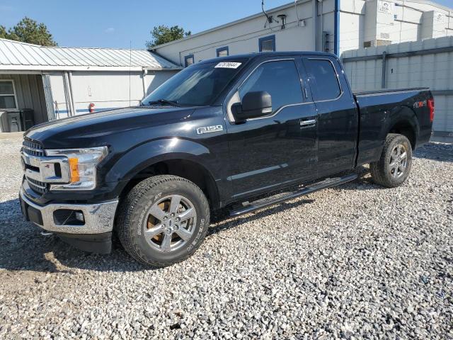 1FTEX1EB1JKC33733 - 2018 FORD F150 SUPER CAB BLACK photo 1