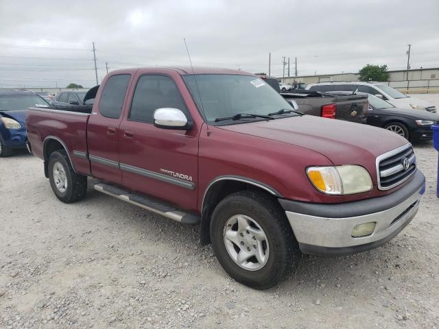 5TBRT34142S290013 - 2002 TOYOTA TUNDRA ACCESS CAB წითელი ფოტო 4