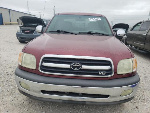 5TBRT34142S290013 - 2002 TOYOTA TUNDRA ACCESS CAB წითელი ფოტო 5