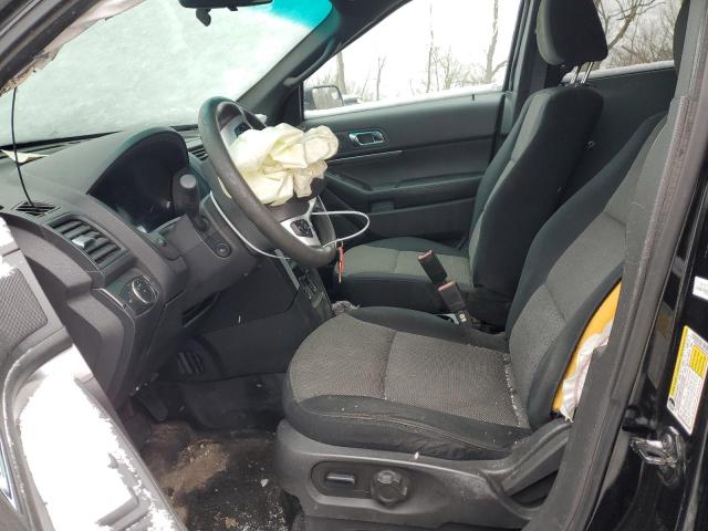 1FM5K8AR4DGB79048 - 2013 FORD EXPLORER POLICE INTERCEPTOR Қара фото 7