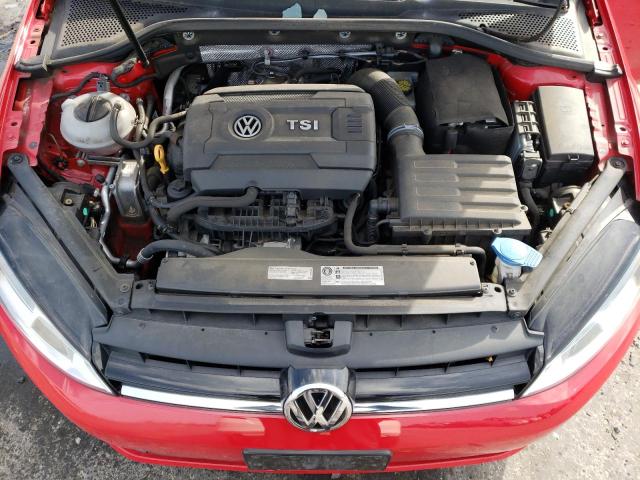 3VWC17AU7GM514582 - 2016 VOLKSWAGEN GOLF SPORT S RED photo 11