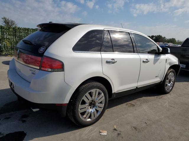 2LMDJ8JCXABJ17557 - 2010 LINCOLN MKX WHITE photo 3