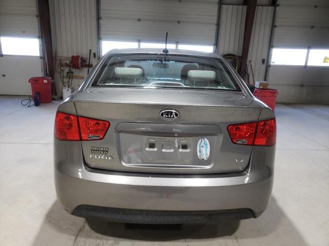 KNAFU4A21B5358491 - 2011 KIA FORTE EX GRAY photo 6