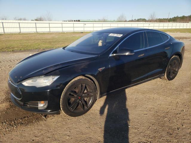 5YJSA1CN0DFP27973 - 2013 TESLA MODEL S BLACK photo 1