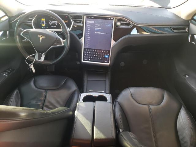 5YJSA1CN0DFP27973 - 2013 TESLA MODEL S BLACK photo 8