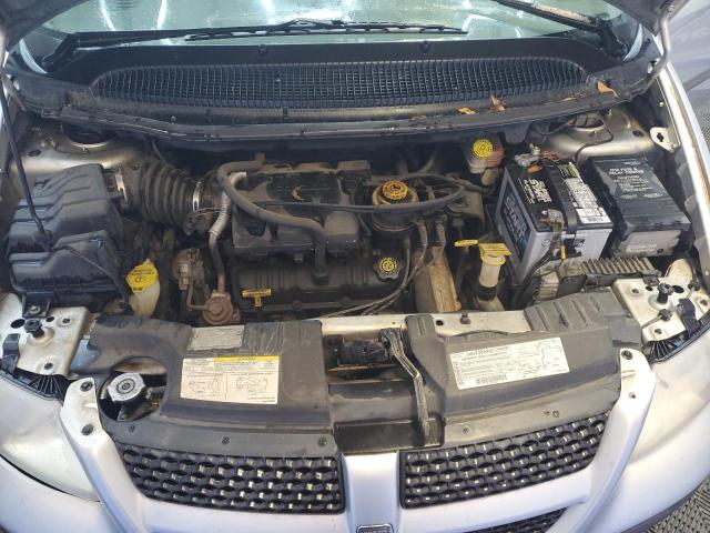 1B4GP25352B531787 - 2002 DODGE CARAVAN SE SILVER photo 12