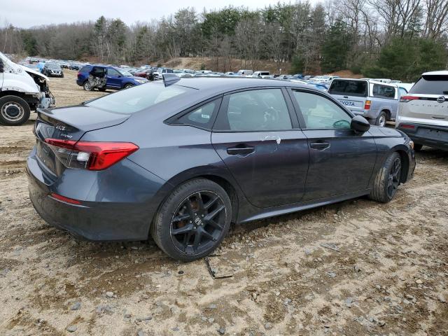 2HGFE2F5XNH597415 - 2022 HONDA CIVIC SPORT GRAY photo 3