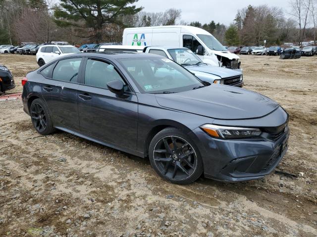 2HGFE2F5XNH597415 - 2022 HONDA CIVIC SPORT GRAY photo 4