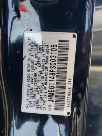 JHMEG1148PS003105 - 1993 HONDA CIVIC DEL SOL S TWO TONE photo 12