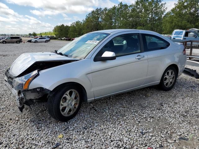 1FAHP3CN5AW249048 - 2010 FORD FOCUS SE SILVER photo 1