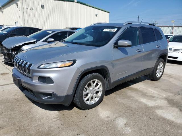 1C4PJLCS3EW283542 - 2014 JEEP CHEROKEE LATITUDE SILVER photo 1