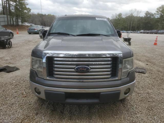 1FTFX1CF4CFC87372 - 2012 FORD F150 SUPER CAB GRAY photo 5