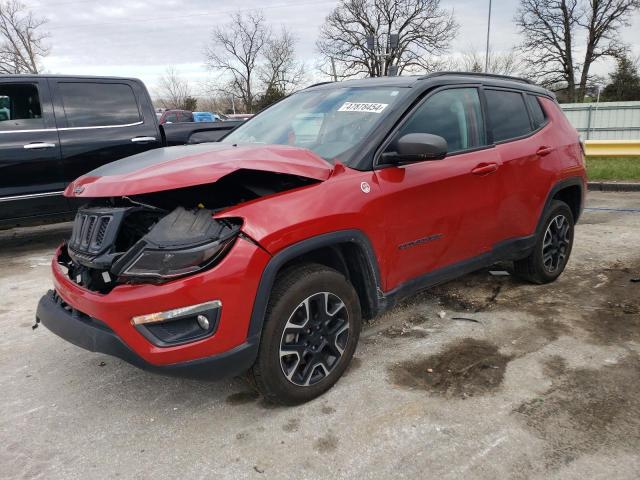 3C4NJDDB3LT171550 - 2020 JEEP COMPASS TRAILHAWK RED photo 1