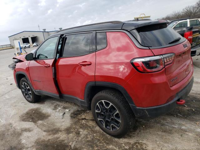 3C4NJDDB3LT171550 - 2020 JEEP COMPASS TRAILHAWK RED photo 2