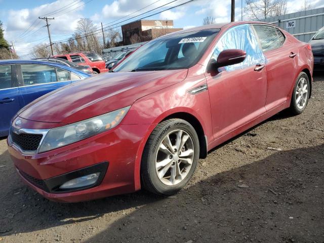 5XXGM4A75DG235262 - 2013 KIA OPTIMA LX RED photo 1