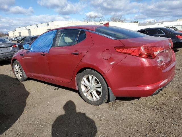 5XXGM4A75DG235262 - 2013 KIA OPTIMA LX RED photo 2