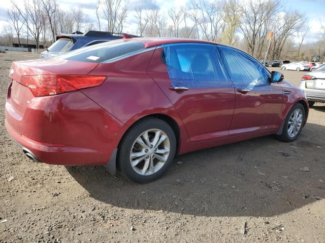 5XXGM4A75DG235262 - 2013 KIA OPTIMA LX RED photo 3