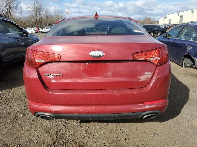 5XXGM4A75DG235262 - 2013 KIA OPTIMA LX RED photo 6