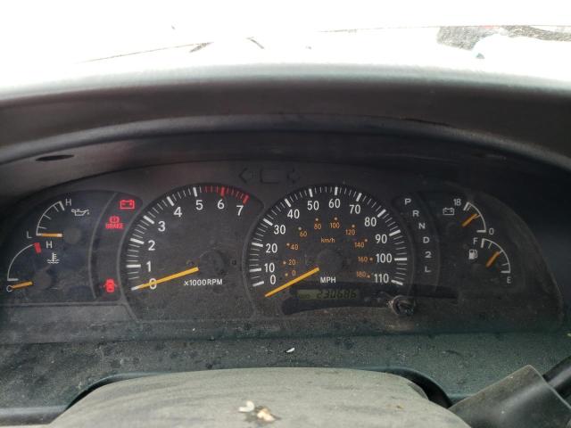 5TBRN341X1S215101 - 2001 TOYOTA TUNDRA ACCESS CAB SR5 BURGUNDY photo 9