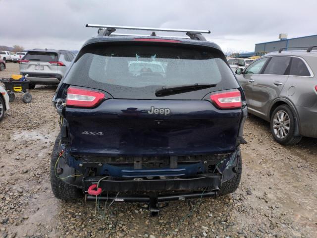 1C4PJMBS8FW759292 - 2015 JEEP CHEROKEE TRAILHAWK BLUE photo 6