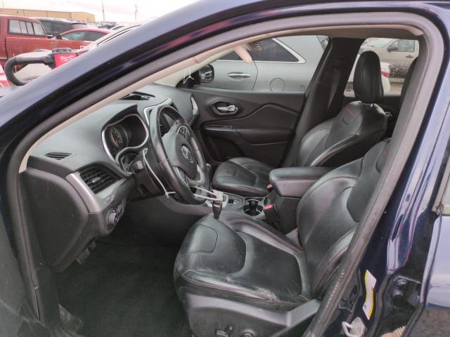 1C4PJMBS8FW759292 - 2015 JEEP CHEROKEE TRAILHAWK BLUE photo 7